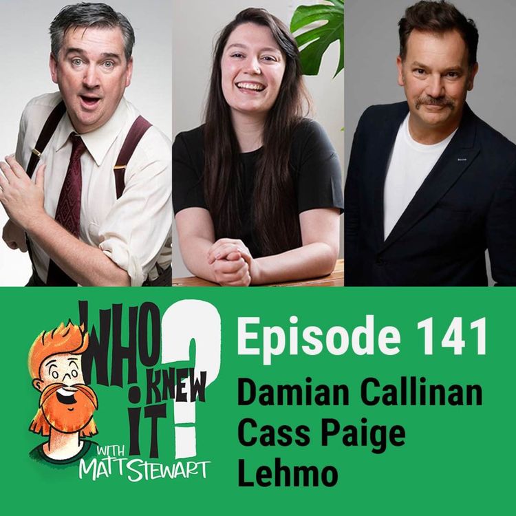 cover art for 141 - Cass Paige, Damian Callinan and Lehmo